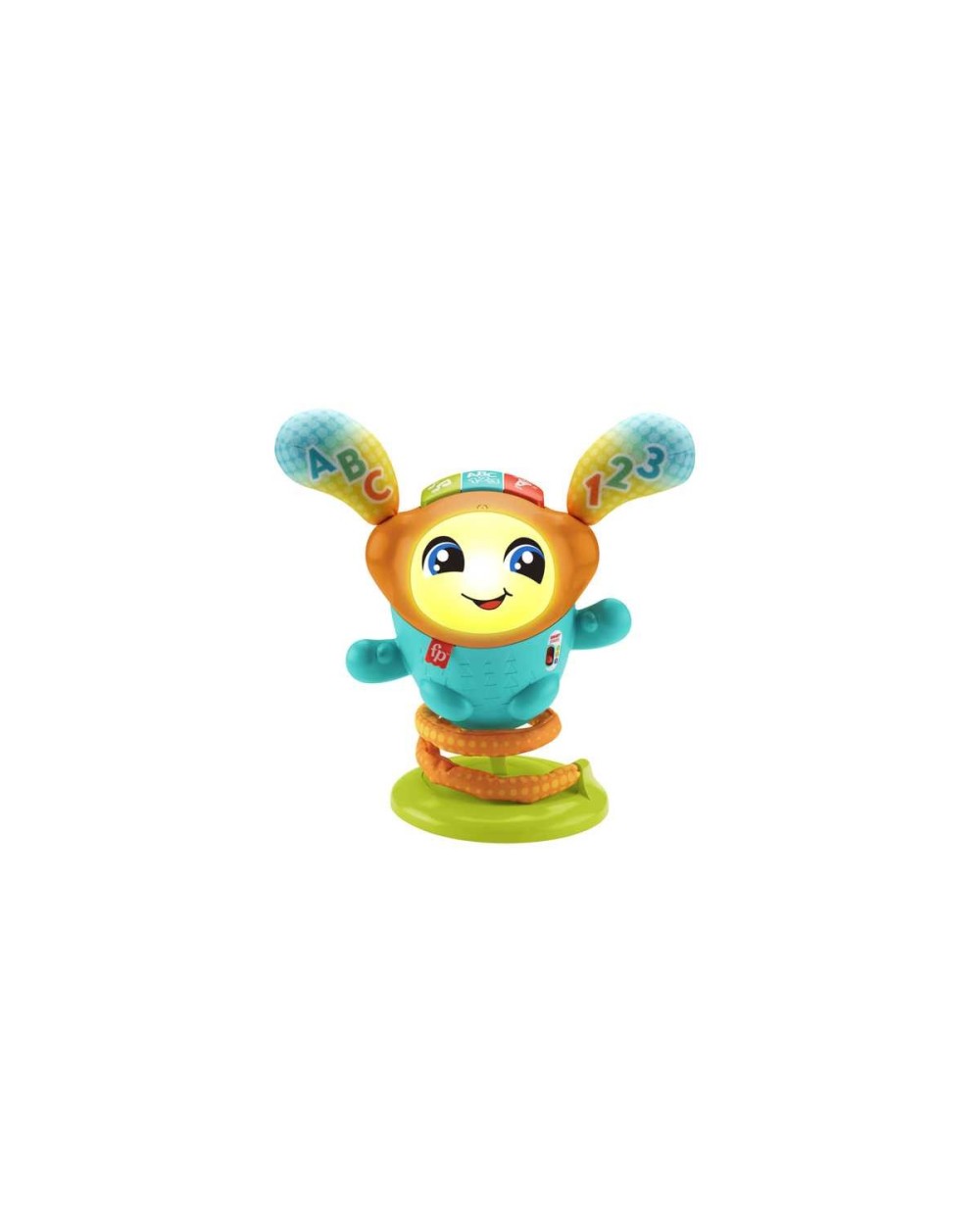 Edukacinis žaislas Mattel Fisher Price DJ Bouncin' Beats, 33 cm, įvairių spalvų