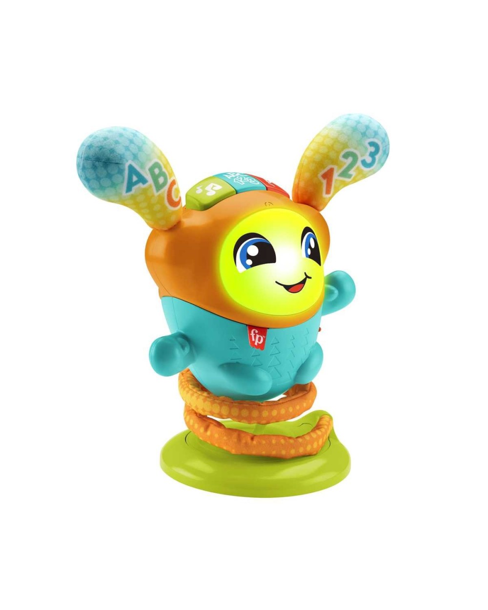 Edukacinis žaislas Mattel Fisher Price DJ Bouncin' Beats, 33 cm, įvairių spalvų