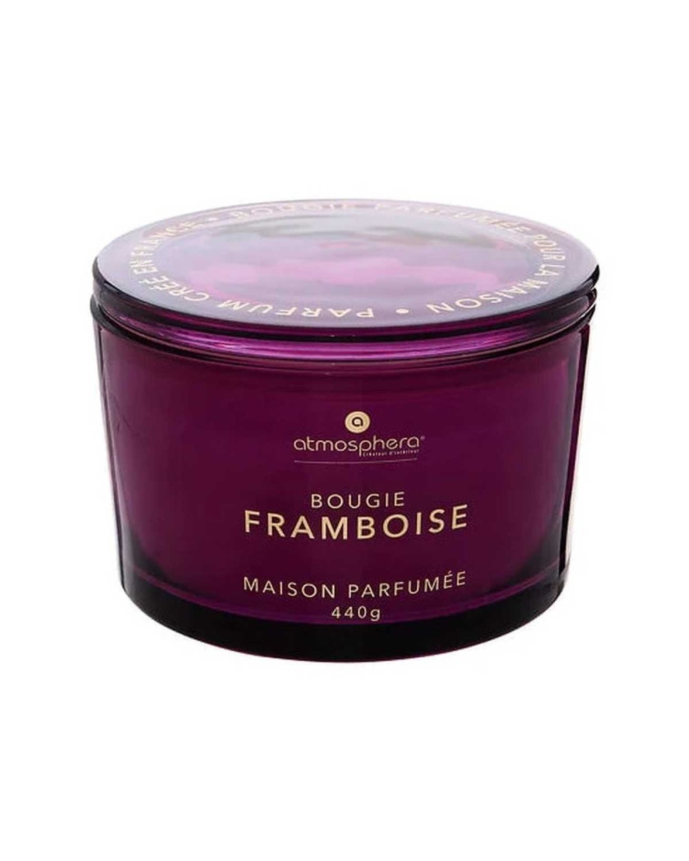 Kvepianti žvakė - Atmosphera Glowy Rasberry 440 gr.