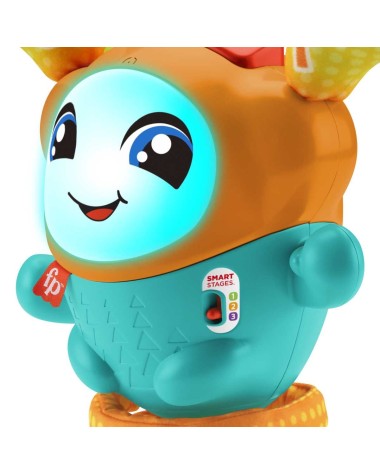 Edukacinis žaislas Mattel Fisher Price DJ Bouncin' Beats, 33 cm, įvairių spalvų