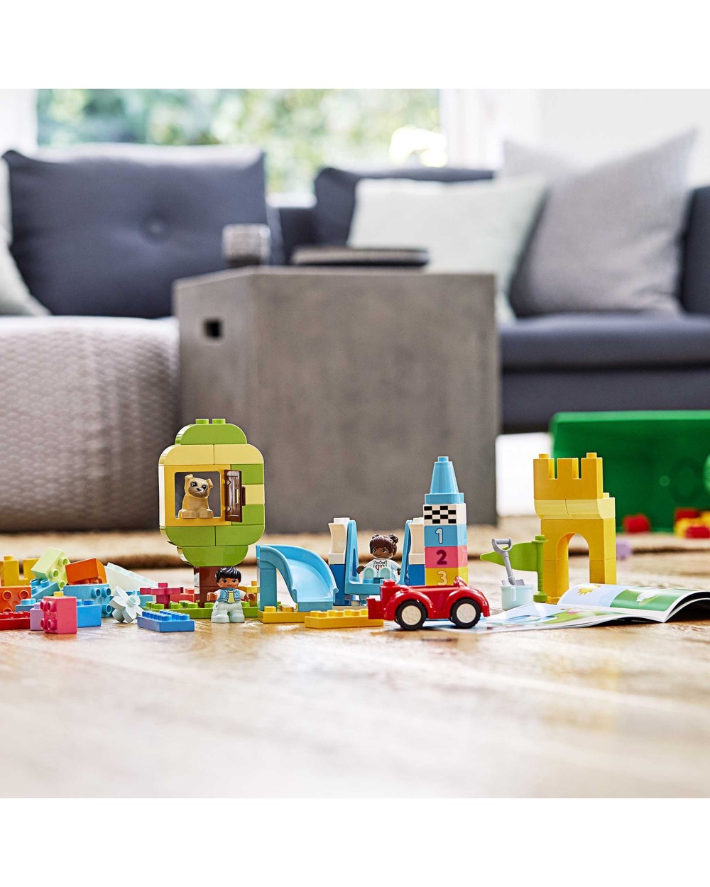 Konstruktorius LEGO Duplo Didelė kaladėlių dėžė 10914, 85 vnt.