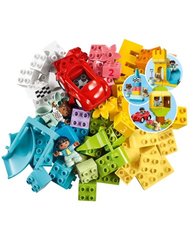 Konstruktorius LEGO Duplo Didelė kaladėlių dėžė 10914, 85 vnt.