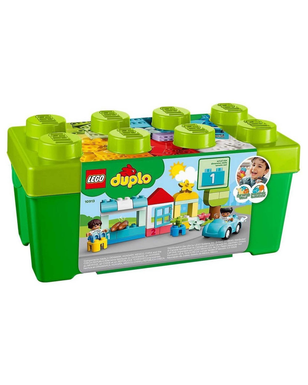 Konstruktorius LEGO Duplo Kaladėlių dėžė 10913, 65 vnt.