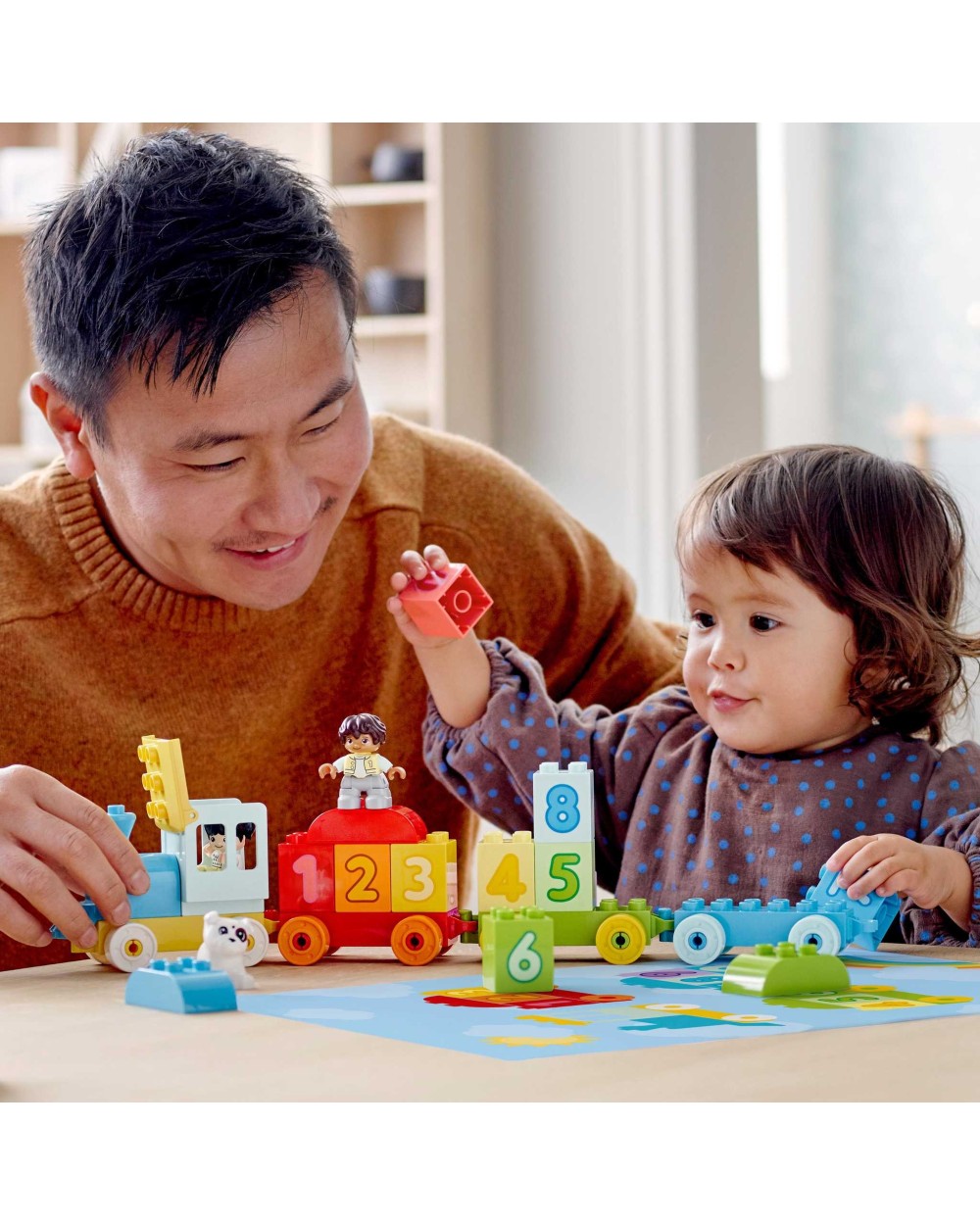 Konstruktorius LEGO® DUPLO® Mano pirmasis skaičių traukinys – išmok skaičiuoti 10954, 23 vnt.