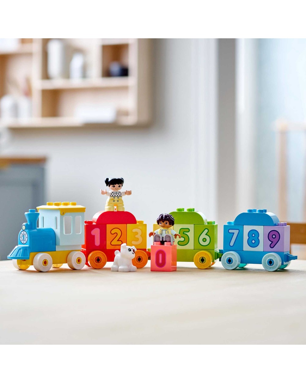 Konstruktorius LEGO® DUPLO® Mano pirmasis skaičių traukinys – išmok skaičiuoti 10954, 23 vnt.