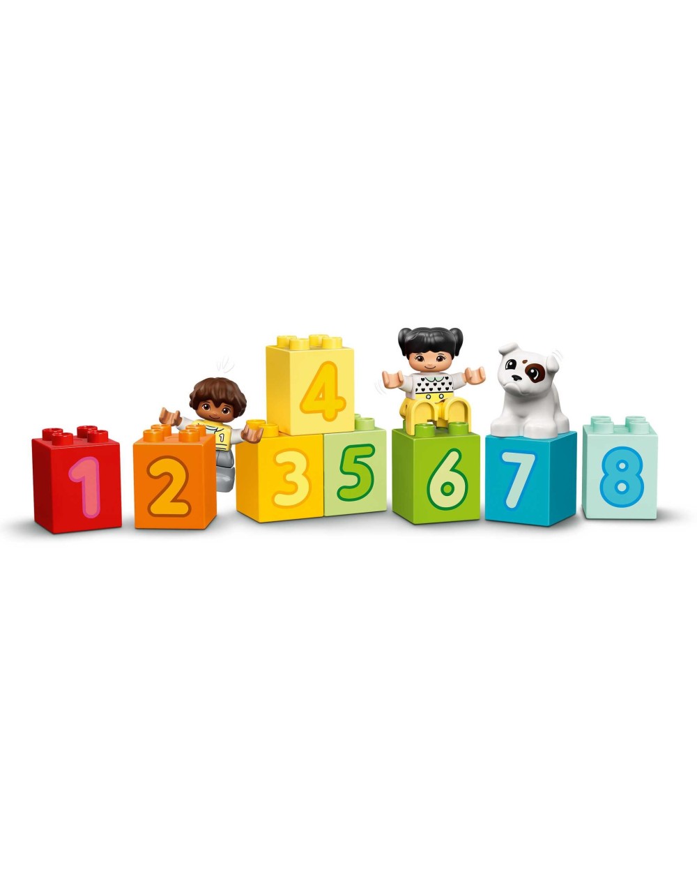Konstruktorius LEGO® DUPLO® Mano pirmasis skaičių traukinys – išmok skaičiuoti 10954, 23 vnt.