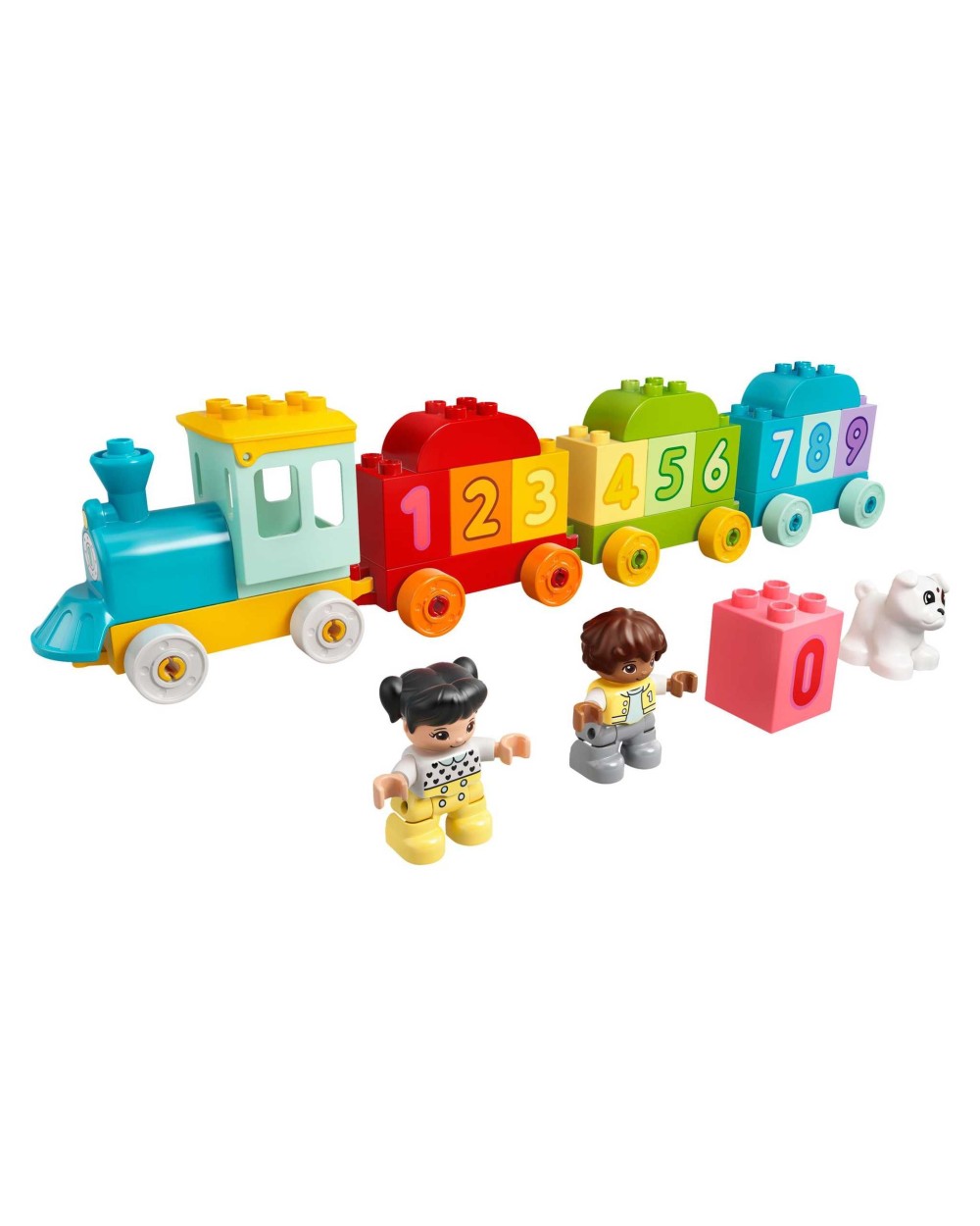 Konstruktorius LEGO® DUPLO® Mano pirmasis skaičių traukinys – išmok skaičiuoti 10954, 23 vnt.