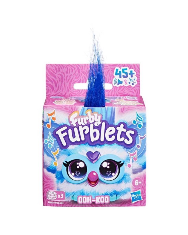 Interaktyvus žaislas Hasbro Furby Furby Plush Furblets F9703, įvairių spalvų