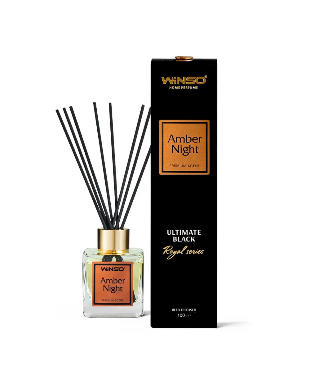Namų kvapas Ultimate Black Amber Night, 100 ml