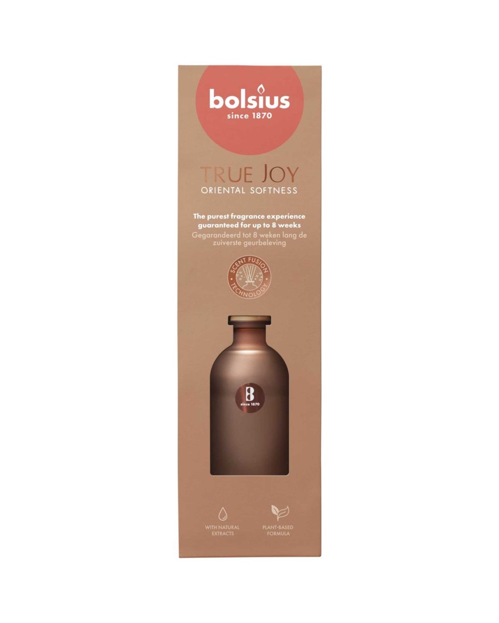 Namų kvapas Bolsius TRUE JOY Oriental Softness, 80 ml