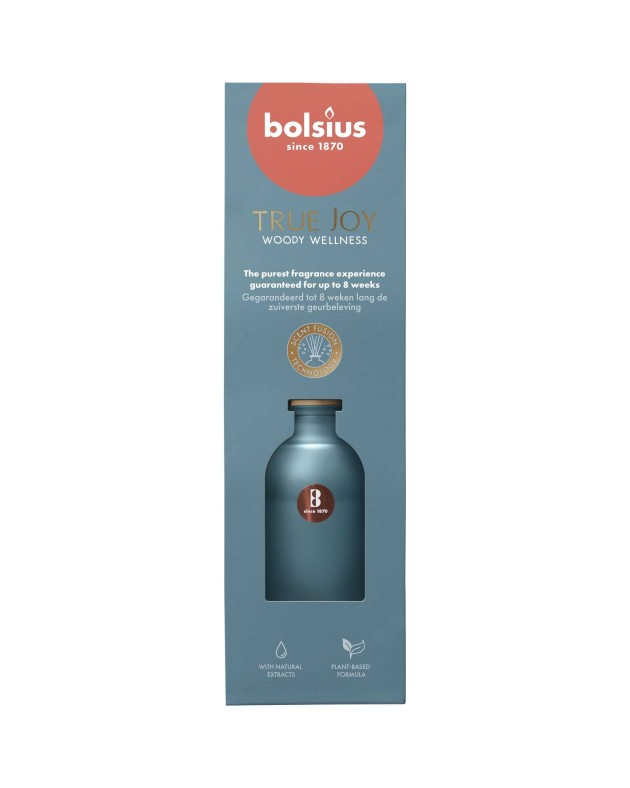 Namų kvapas Bolsius TRUE JOY Woody Wellness, 80 ml