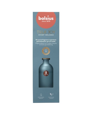 Namų kvapas Bolsius TRUE JOY Woody Wellness, 80 ml