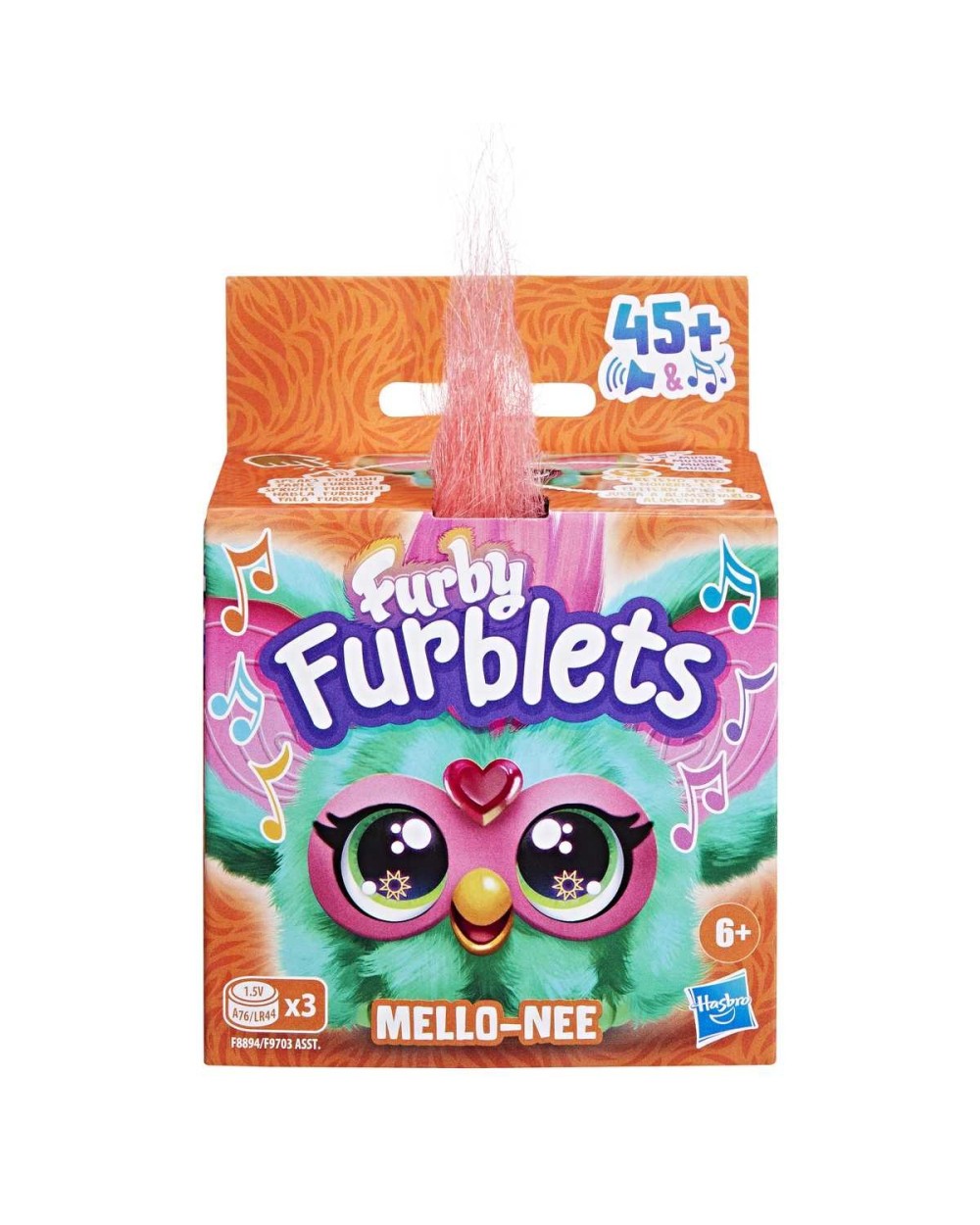 Interaktyvus žaislas Hasbro Furby Furby Plush Furblets F9703, įvairių spalvų