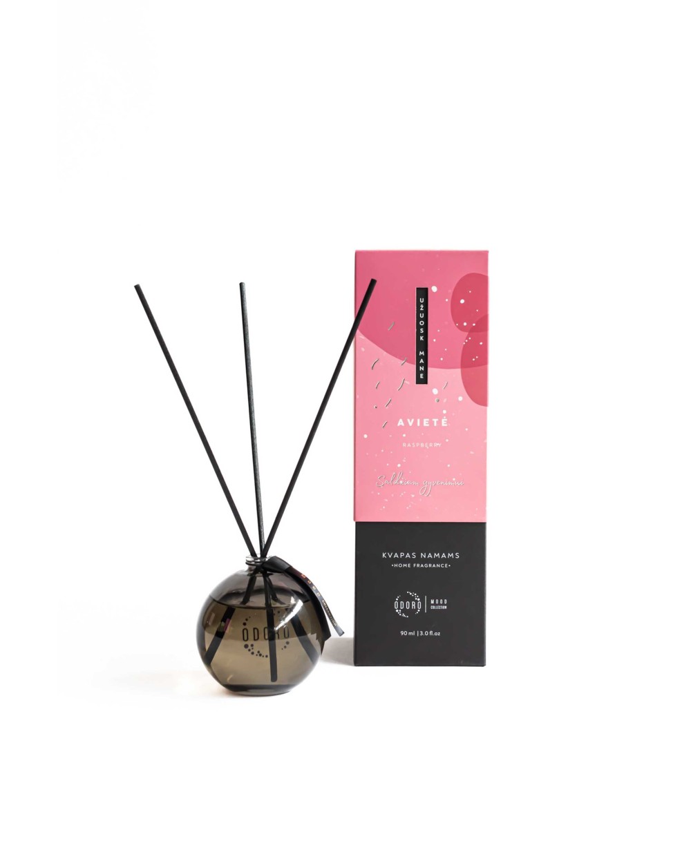 Namų kvapas Odoro Mood Raspberry, 90 ml