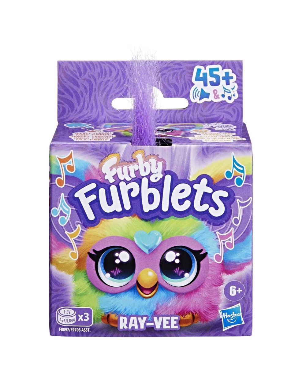 Interaktyvus žaislas Hasbro Furby Furby Plush Furblets F9703, įvairių spalvų