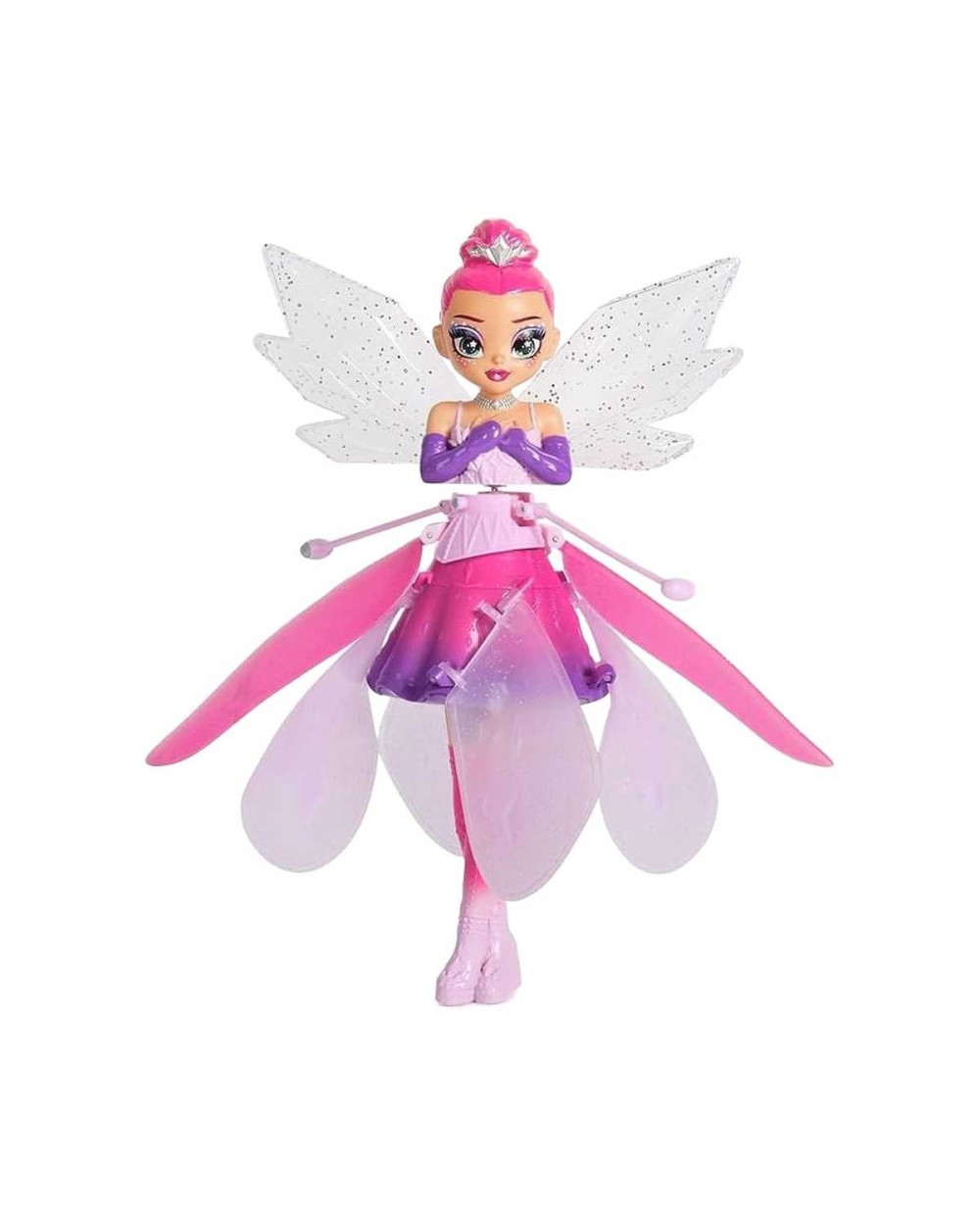 Interaktyvus žaislas Hatchimals 6068672, 17.72 cm, rožinė/violetinė