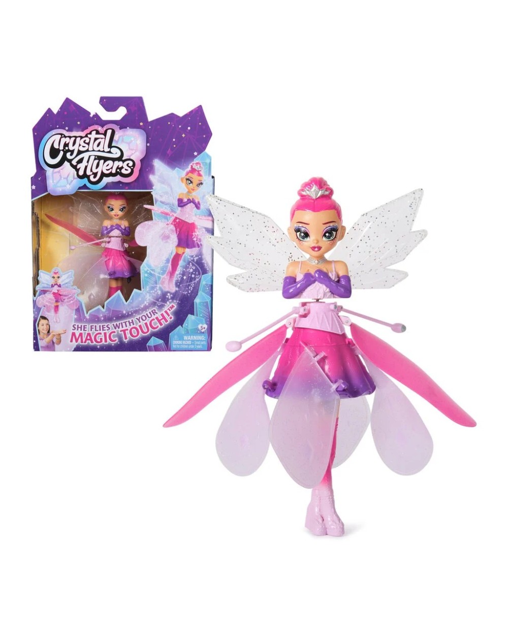 Interaktyvus žaislas Hatchimals 6068672, 17.72 cm, rožinė/violetinė