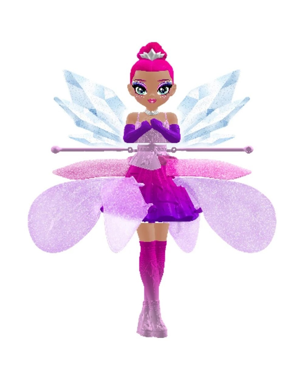 Interaktyvus žaislas Hatchimals 6068672, 17.72 cm, rožinė/violetinė
