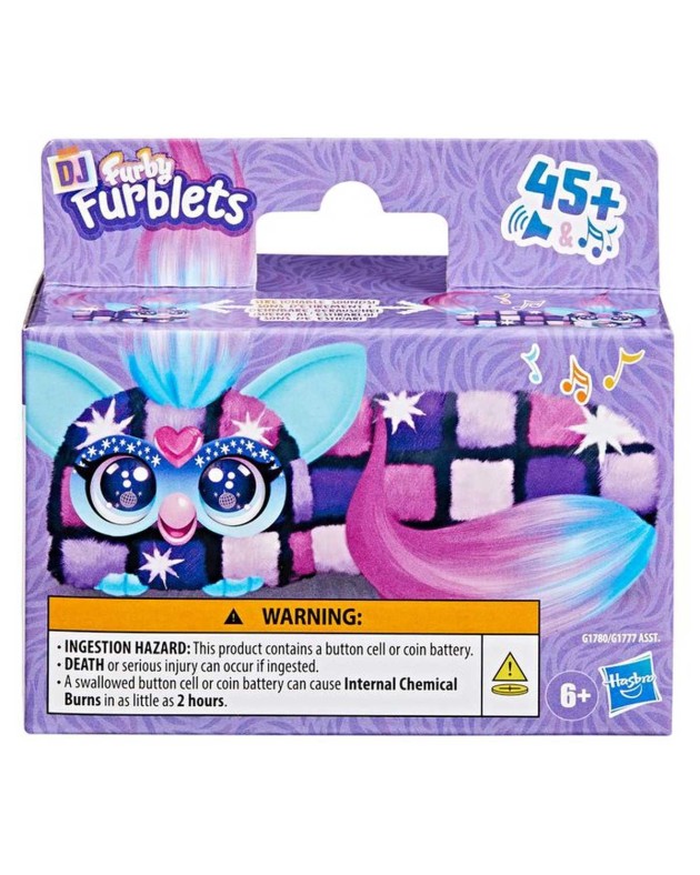 Interaktyvus žaislas Hasbro Furby DJ Furblets G1777, įvairių spalvų