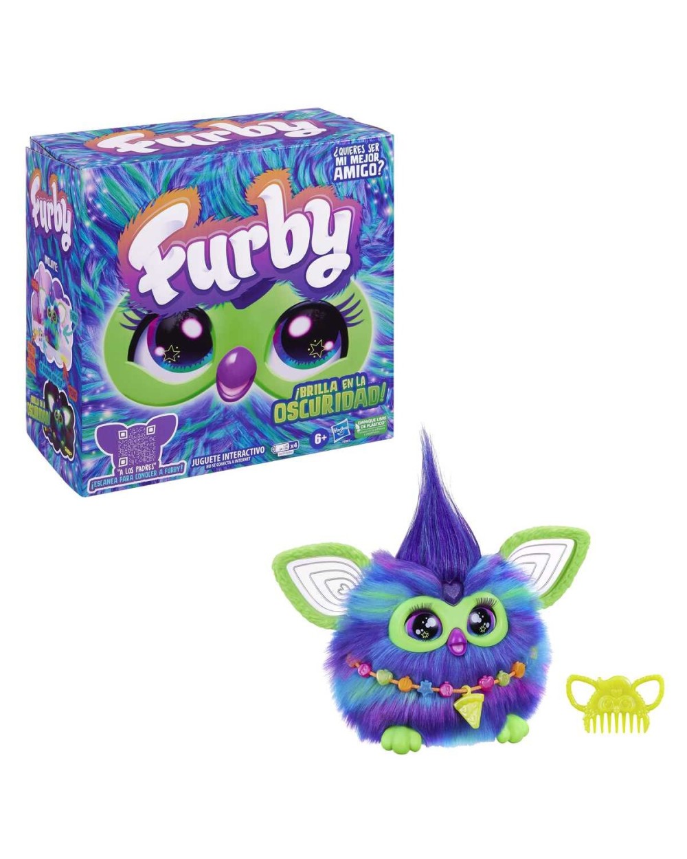 Interaktyvus žaislas Hasbro Furby F8901, 22.90 cm, įvairių spalvų