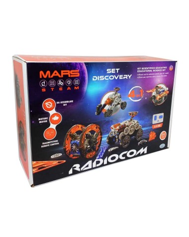 Interaktyvus žaislas Mars Radiocom 4in1 40966, įvairių spalvų