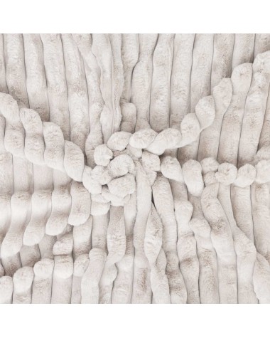 Pledas Luxury Stripes, šviesiai pilka, 150 cm x 200 cm