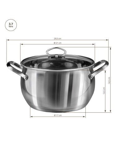 Puodas Apple Shape, 20 cm, 3.7 l