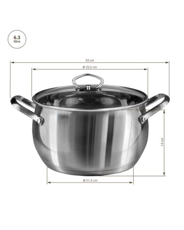 Puodas Apple Shape, 24 cm, 6.3 l