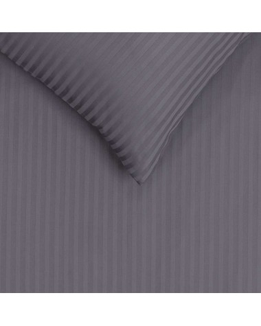 Patalynės užvalkalų komplektas Striped Grey, pilkas, 160 x 200 cm