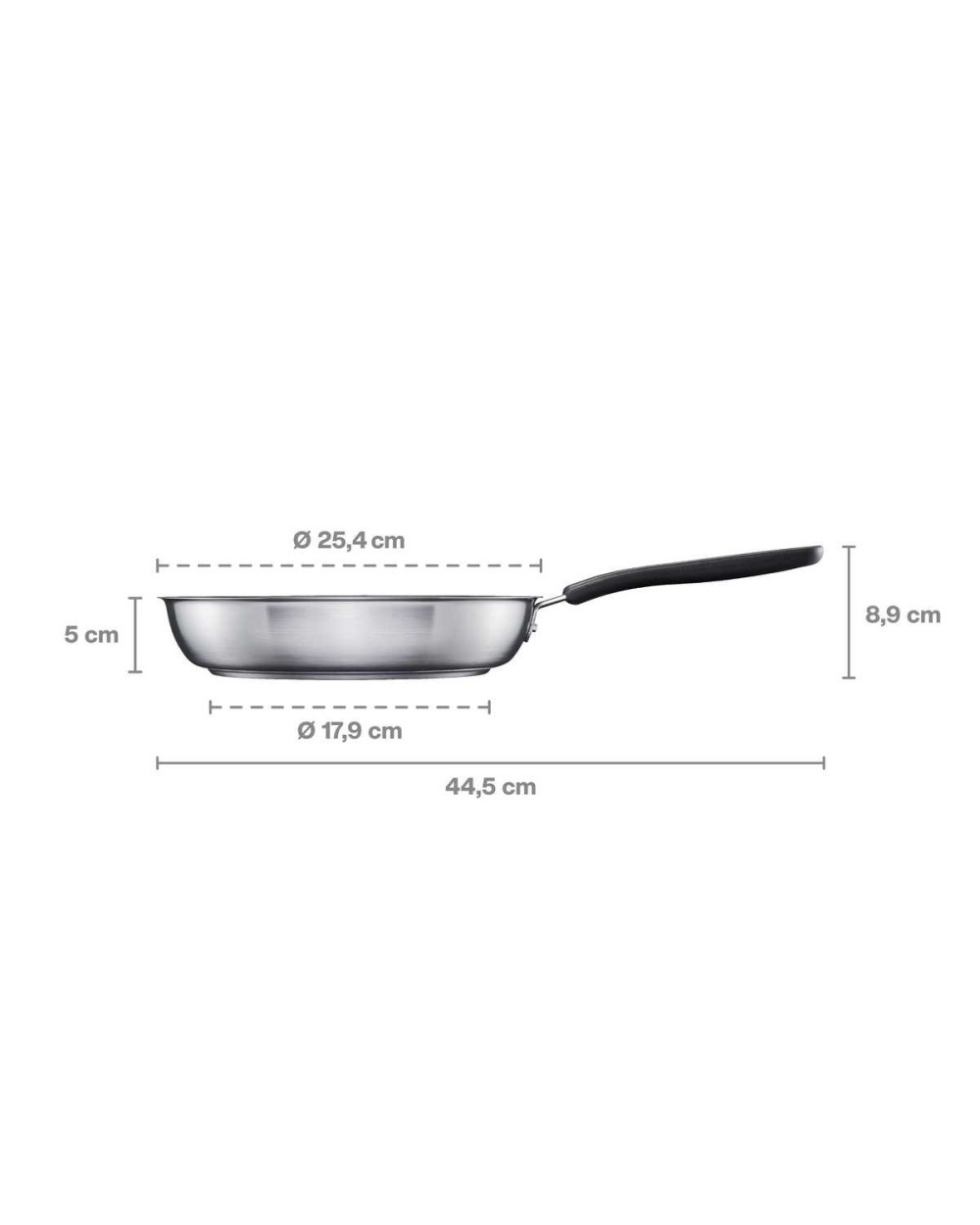 Keptuvė Fiskars Functional Form 1072310, 24 cm, nerūdijantysis plienas