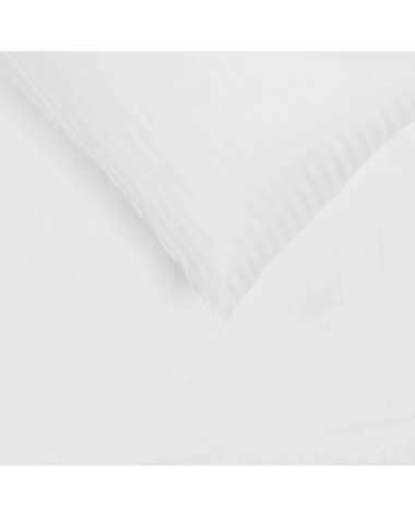 Patalynės užvalkalų komplektas Striped White, baltas, 160 x 200 cm