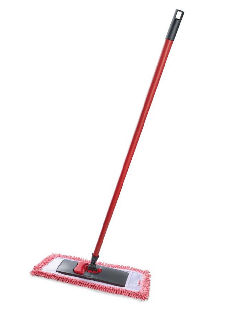 Grindų valymo šepetys Vileda PET PRO VILE14359, 80 - 140 cm, juoda/raudona