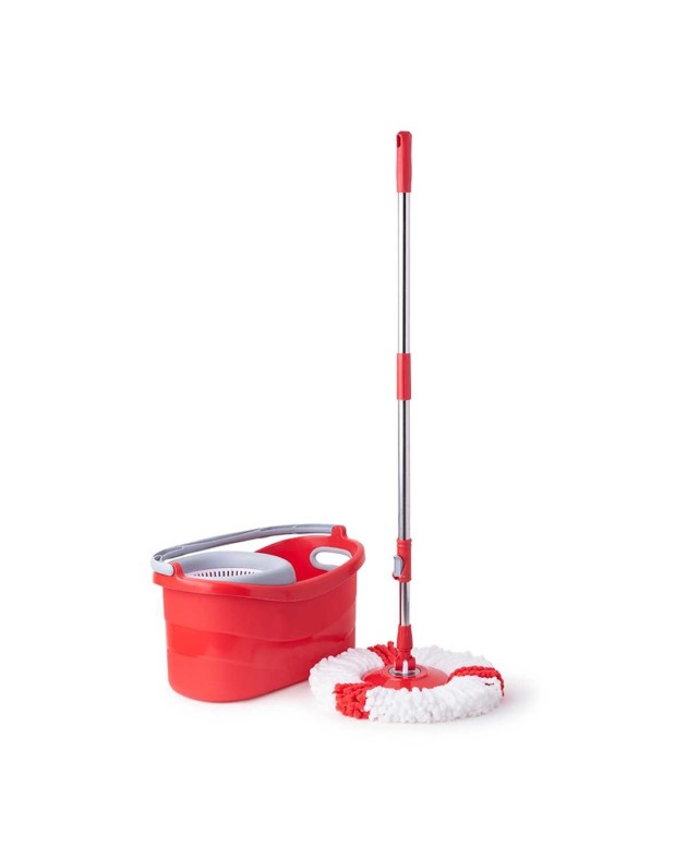 Grindų plovimo rinkinys Thema Lux LT2210, baltas/raudonas, 8 l