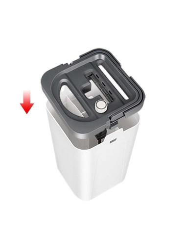 Grindų plovimo rinkinys Thema Lux LZ34, baltas, 3 l