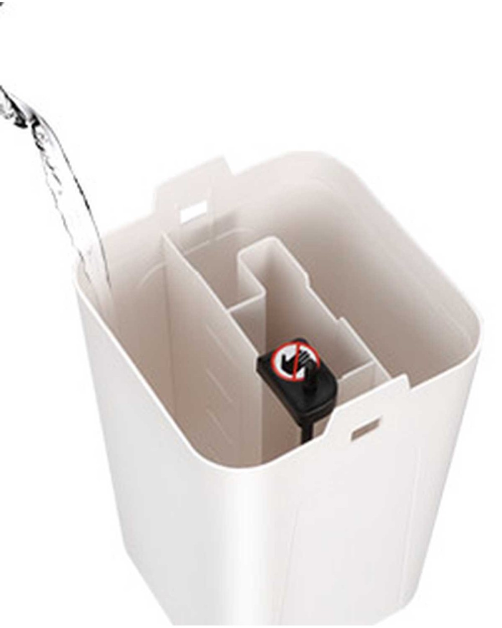 Grindų plovimo rinkinys Thema Lux LZ34, baltas, 3 l
