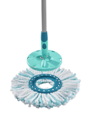 Grindų plovimo rinkinys Leifheit Rotation Disc Mop Ergo, žalias, 6 l