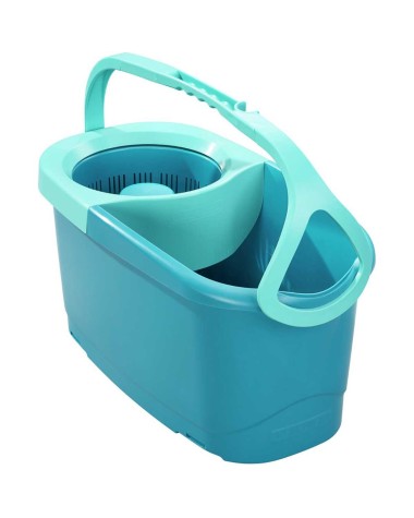 Grindų plovimo rinkinys Leifheit Rotation Disc Mop Ergo, žalias, 6 l