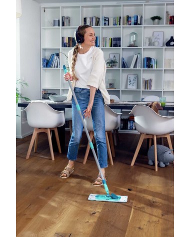Grindų plovimo rinkinys Leifheit Power Clean, šviesiai mėlynas, 6 l
