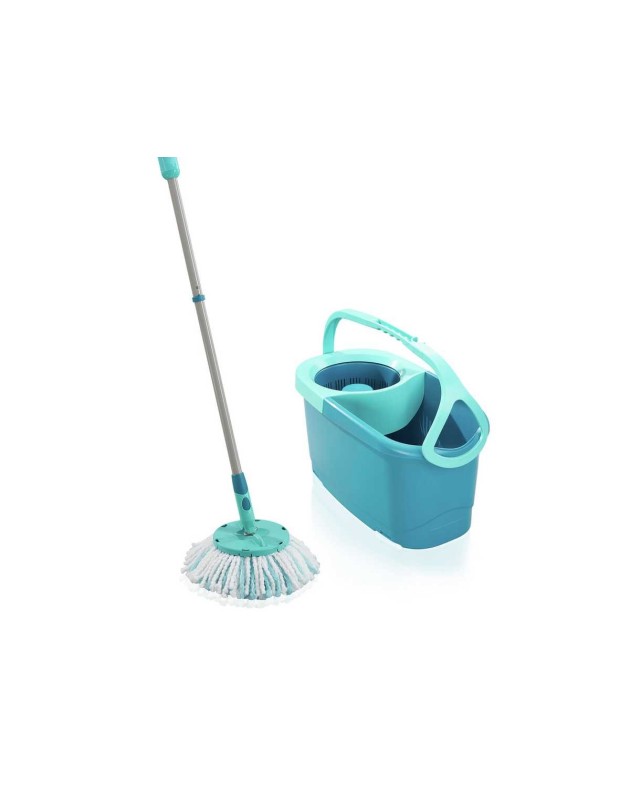 Grindų valymo rinkinys Leifheit Twist Disc Mop Ergo 1052101, šviesiai mėlynas, 6 l