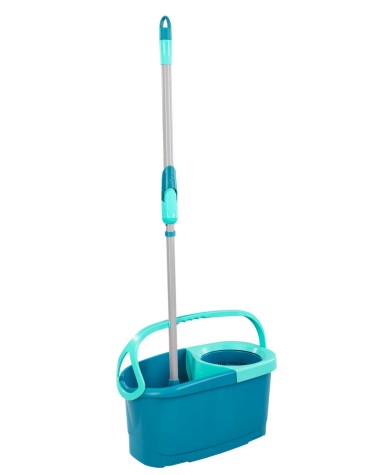Grindų valymo rinkinys Leifheit Twist Disc Mop Ergo 1052101, šviesiai mėlynas, 6 l