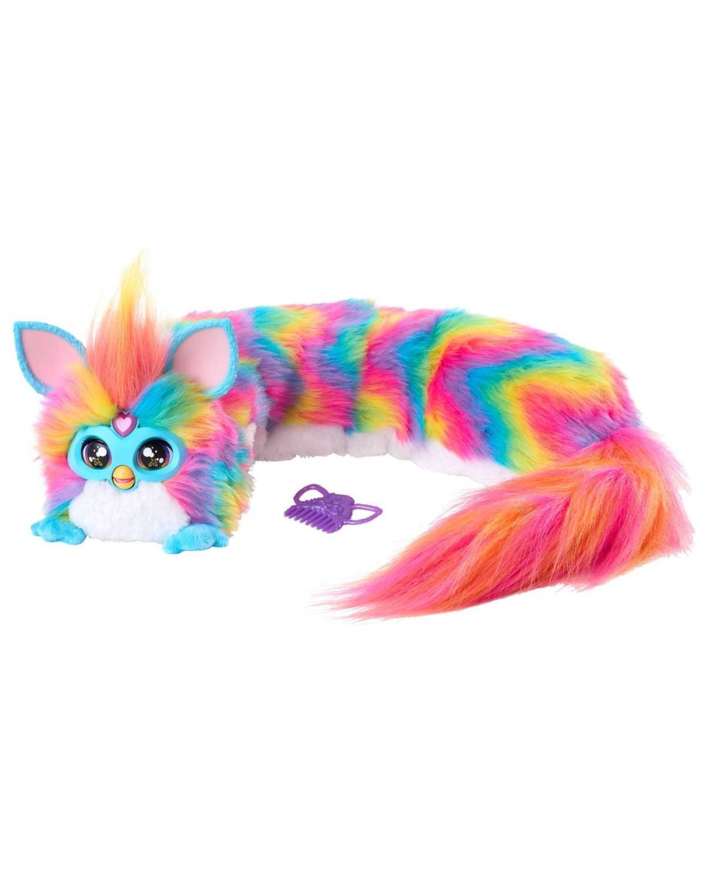 Interaktyvus žaislas Hasbro Furby Dj Rainbow, įvairių spalvų