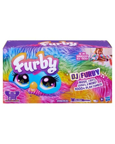 Interaktyvus žaislas Hasbro Furby Dj Rainbow, įvairių spalvų