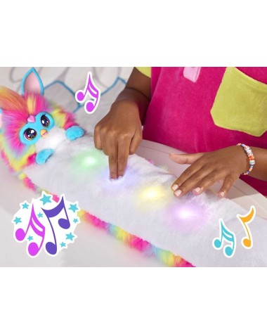 Interaktyvus žaislas Hasbro Furby Dj Rainbow, įvairių spalvų