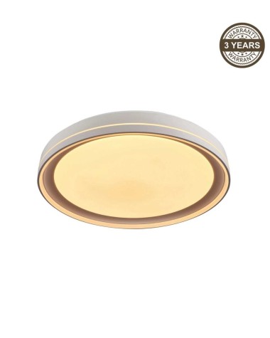Šviestuvas plafonas Parma B2361-1L-R, LED, 3000 – 6500 °K, 1 × 45 W