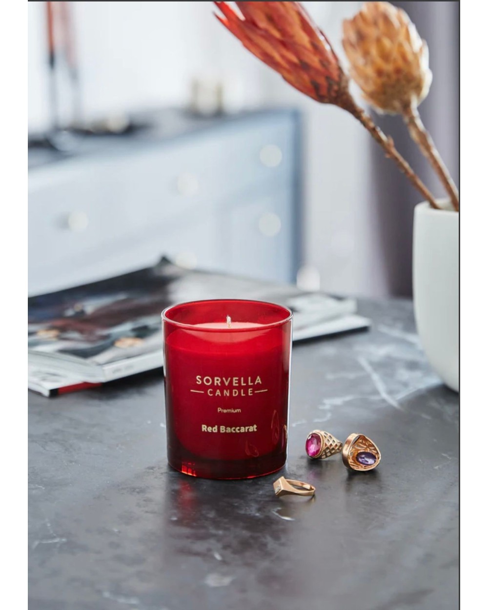 Kvepianti žvakė - Red Baccarat 170 gr.